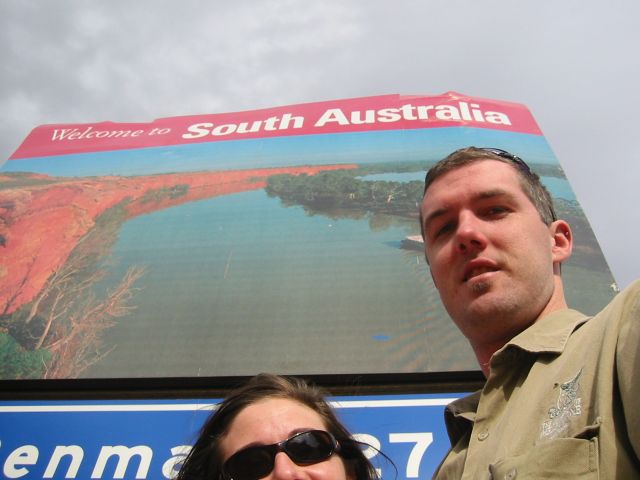 into Sth Australia