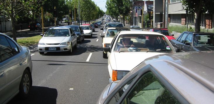Punt Road traffic