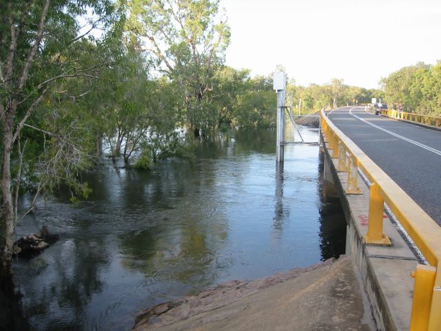 Nourlangie Creek in flood